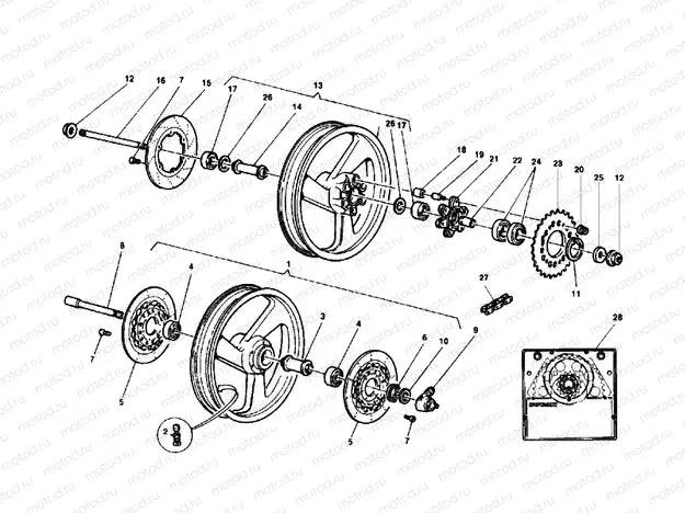 WHEELS » FRONT WHEEL