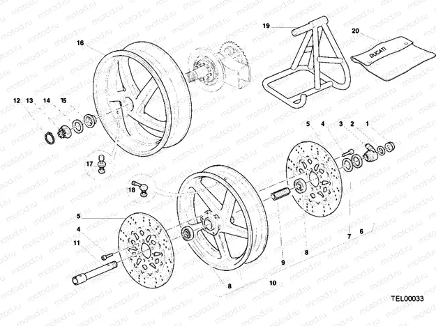WHEELS » FRONT WHEEL