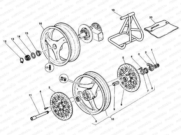 WHEELS » FRONT WHEEL