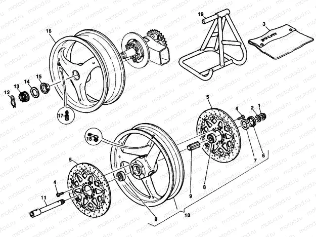 WHEELS » FRONT WHEEL