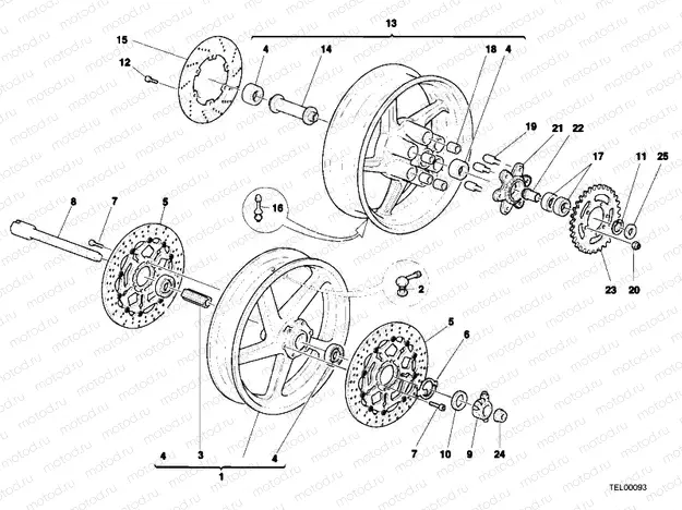 WHEELS » FRONT WHEEL
