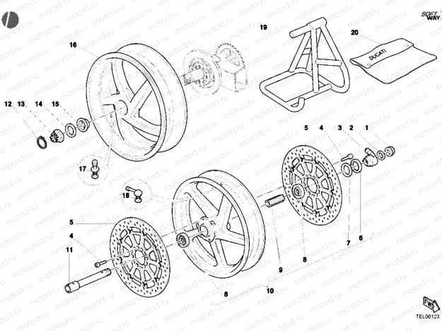 WHEELS » FRONT WHEEL