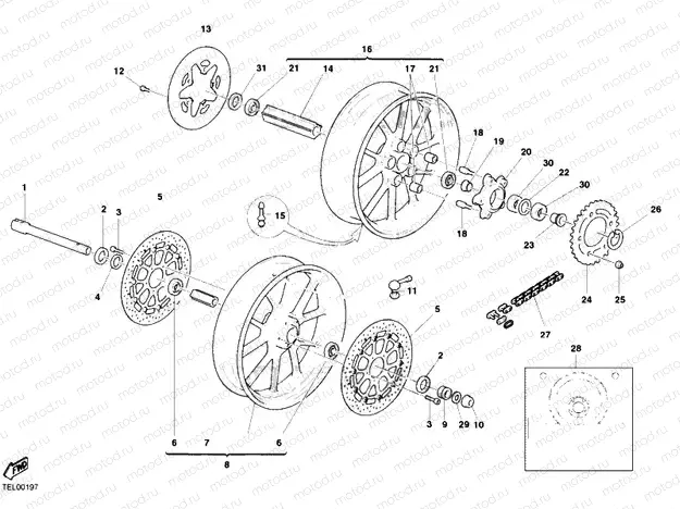 WHEELS » FRONT WHEEL