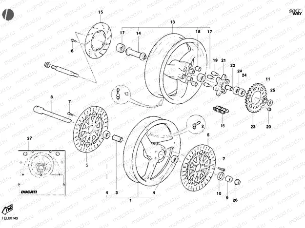 WHEELS » FRONT WHEEL