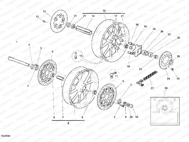 WHEELS » FRONT WHEEL