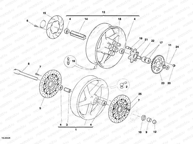WHEELS » FRONT WHEEL