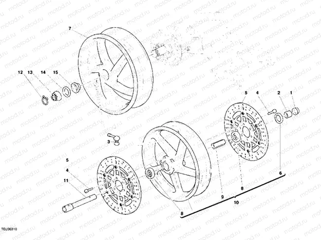 WHEELS » FRONT WHEEL