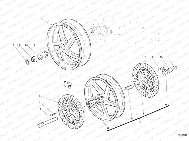 WHEELS » FRONT WHEEL