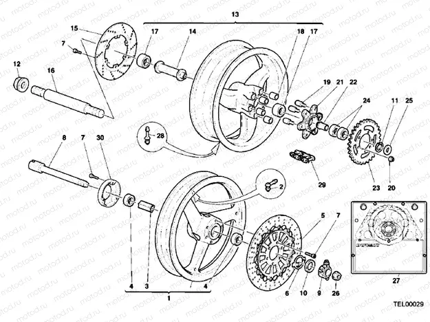 WHEELS » FRONT WHEEL