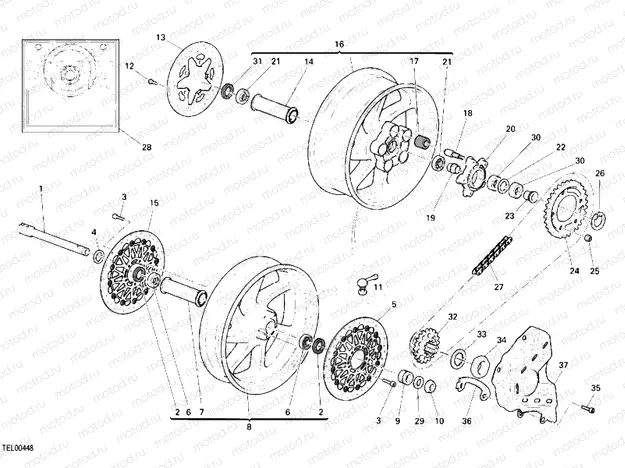 WHEELS » FRONT WHEEL