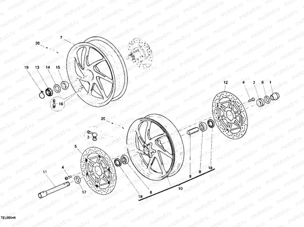 WHEELS » FRONT WHEEL