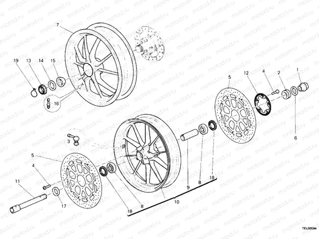 WHEELS » FRONT WHEEL