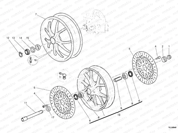 WHEELS » FRONT WHEEL