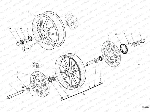 WHEELS » FRONT WHEEL