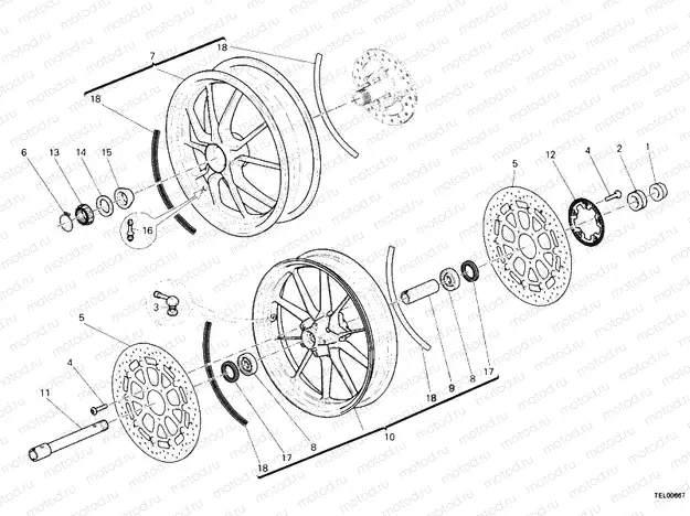 WHEELS » FRONT WHEEL