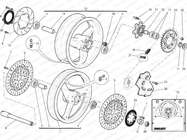 WHEELS » FRONT WHEEL