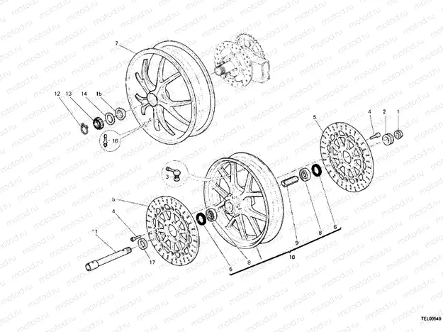 WHEELS » FRONT WHEEL