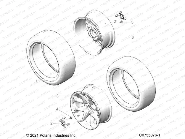 WHEELS | WHEELS, 16 INCH DOT - L22G2AEALA/DEALA/4AEALA/6AEALA (C0755076-1)