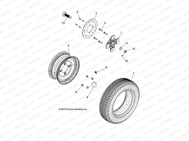 WHEELS | WHEELS, FRONT - L15U2NAFLA (49LEVWHEELSFRT14EM)