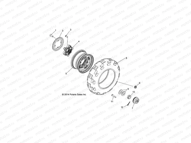 WHEELS | WHEELS, FRONT - R16RUA87A1/B1/E87A9/B9/VA87A1/B1/VE87A9/B9 (49RGRWHEELFRT15CREW)