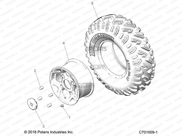 WHEELS | WHEELS, FRONT - Z20ASA87B2/E87BH/BW/LW (C701009-1)