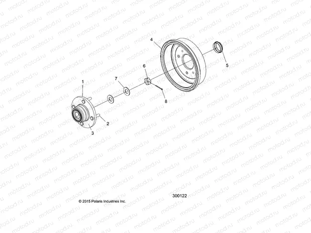 WHEELS | WHEELS, HUBS, REAR - L20G2AGALA/DGALA/4AGALA/EA/6AGALA
