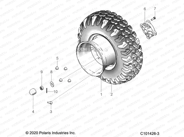 WHEELS | WHEELS, REAR - A20HZB15N1/N2 (101426-3)
