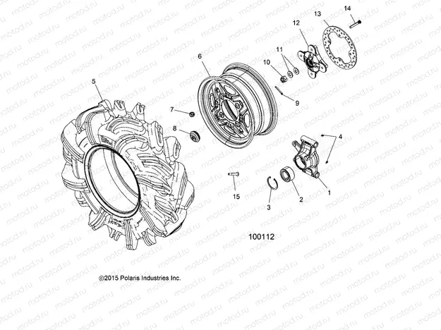 WHEELS | WHEELS, REAR and HUB - A17SXN85A5