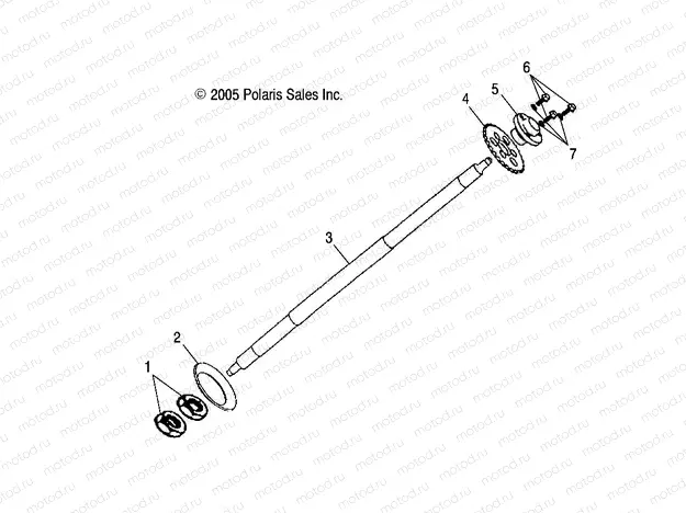 WHEELS | WHEELS, REAR AXLE - A15YAK05AD/AF (4999202359920235B12)