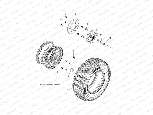 WHEELS | WHEELS, REAR - L14U2AAEFA/VEFA/PEFA (49LEVWHEELSRR14EM)