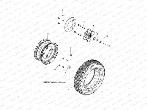 WHEELS | WHEELS, REAR - L15U2NAFLA (49LEVWHEELSRR14EM)