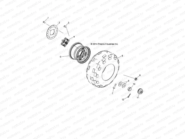 WHEELS | WHEELS, REAR - R15RUA87/E87/YAA/ZAC AA/AC/AR/BA/BC/BR (49RGRWHEELRR15CREW)