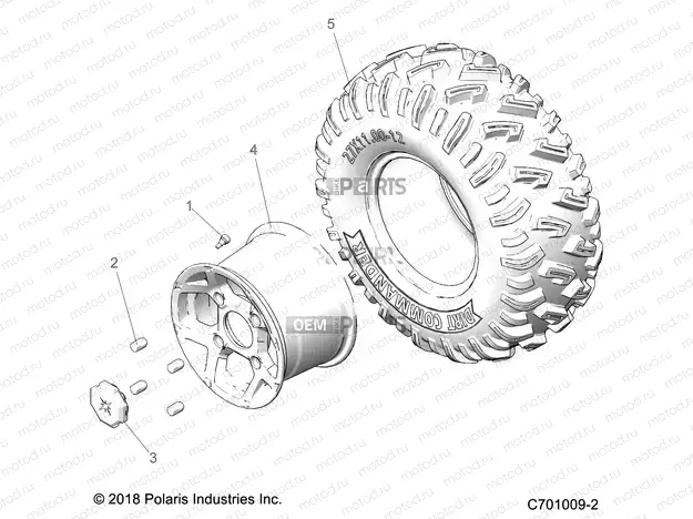 WHEELS | WHEELS, REAR - Z20ASA87B2/E87BH/BW/LW (C701009-2)