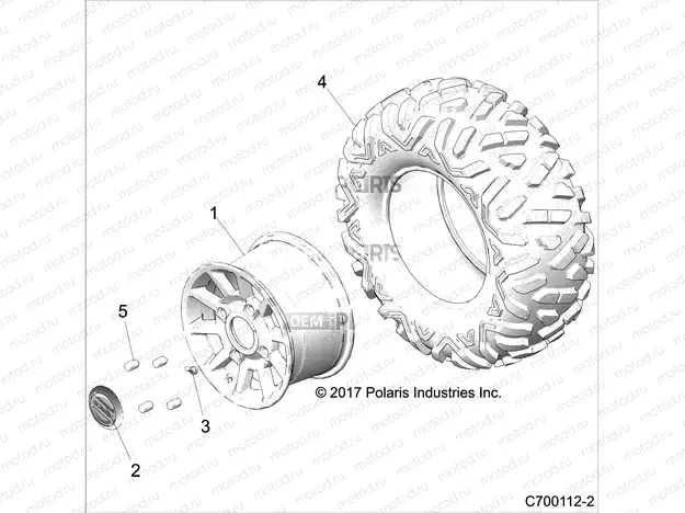 WHEELS | WHEELS, REAR - Z21N4E99AC/AK/BC/BK/K99AP/AG/BG/BP (C700112-2)