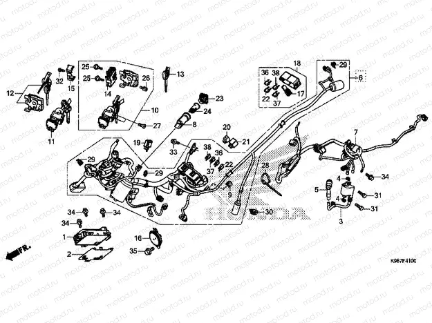 WIRE HARNESS / KEY SET