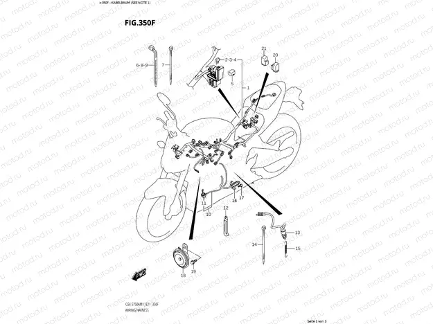 WIRE HARNESS (U+Q)