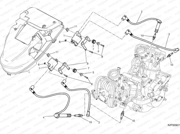 WIRING HARNESS (COIL) [MOD:DVLC]