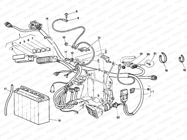 WIRING HARNESS DM 003850 » WIRING HARNESS