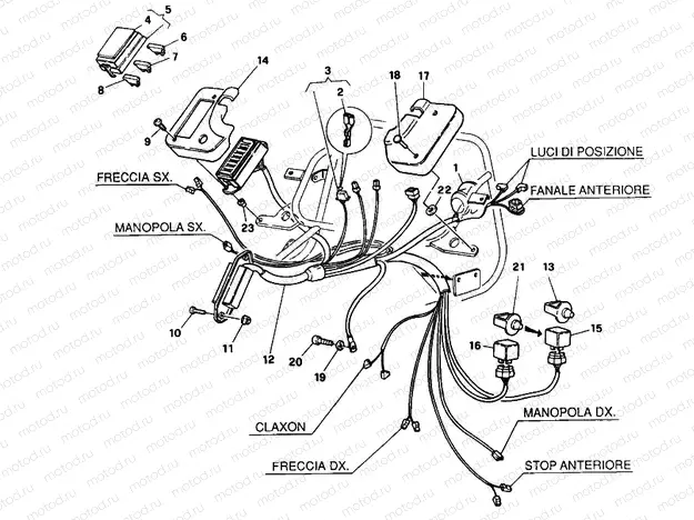 WIRING HARNESS DM 016056 » WIRING HARNESS