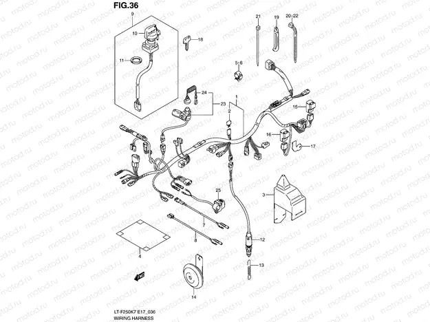 WIRING HARNESS (E17,E24)