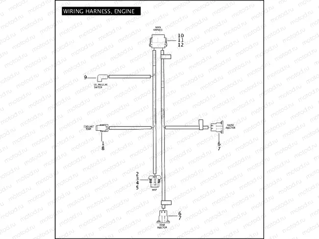 WIRING HARNESS, ENGINE