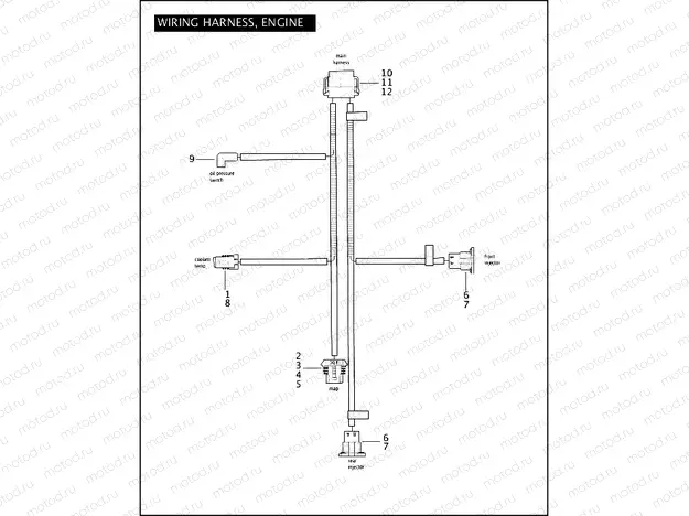 WIRING HARNESS, ENGINE