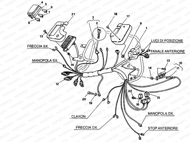 WIRING HARNESS FM 016055 » WIRING HARNESS