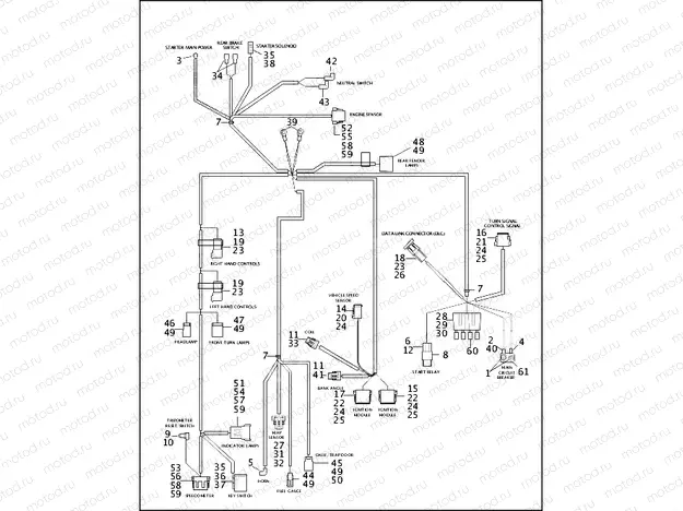 WIRING HARNESS - FXDWG (1 OF 2)