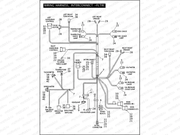 WIRING HARNESS, INTERCONNECT - FLTRI