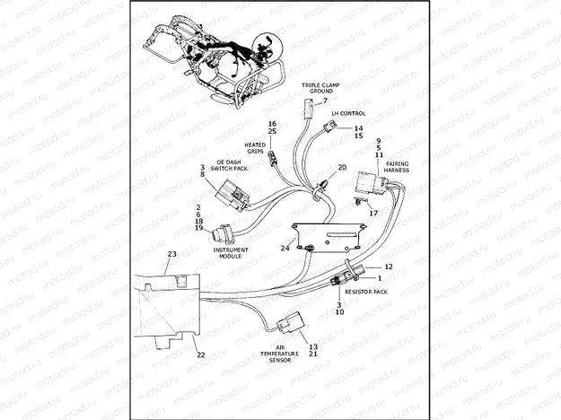 WIRING HARNESS, MAIN (1 OF 10)