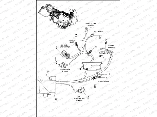 WIRING HARNESS, MAIN (1 OF 10)