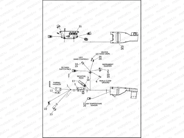 WIRING HARNESS, MAIN (1 OF 10)