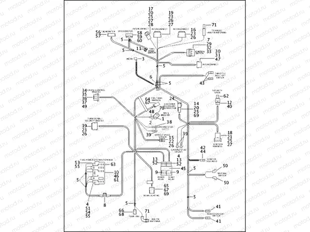 WIRING HARNESS, MAIN (1 OF 2)