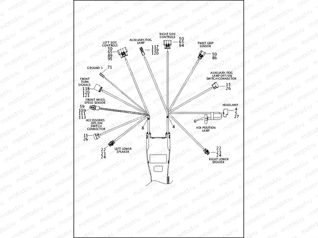WIRING HARNESS, MAIN (1 OF 5)